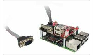 Pi-103 Raspberry Pi USB to 2x UART + 2x USB Power Hub Converter Board