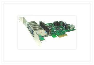 UB-127 USB 3.0 6 External + 1 Internal Low Profile PCIe Host Adapter