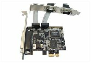 SLPE1711 2-Port Serial 1-Port Parallel PCI-Express Card