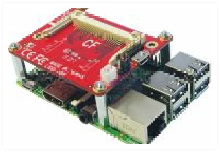 Pi-100 Raspberry Pi USB to Compact Flash Converter Board