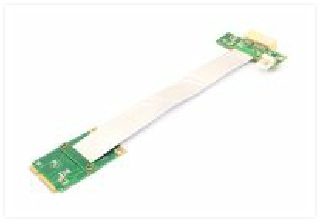 SLMA3630 PCIe x1 to mini PCIe with silver cable