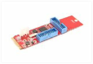 SLNX1023 Dual Motherboard USB 3.0 to NGFF M.2 Adapter