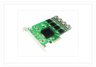 SLPE1642 PCIe 16 Ports SATA 3 Adapter Card