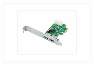 SLPE3038 PCIe 2 Ports USB 3.0 Adapter Card NEC 720200