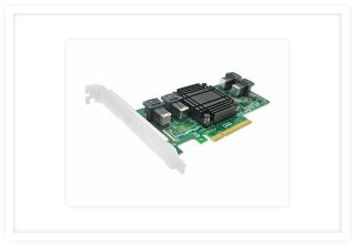 SLPE8644 PCIe 4 Ports SFF-8643 NVMe Adapter Card