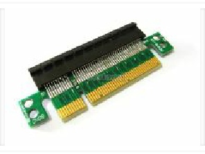 SLPS058 180 Degree PCI-E 8x Riser Card Extender