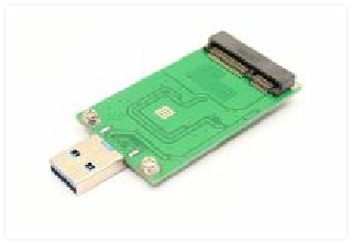 SLUB3308 mSATA SSD USB 3.0 Adapter