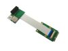 PCIe x1 & USB to mini PCIe Adapter