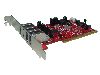 PCI USB 3.0 (NEC Chipset) External 4 Ports Low Profile Host Adapter
